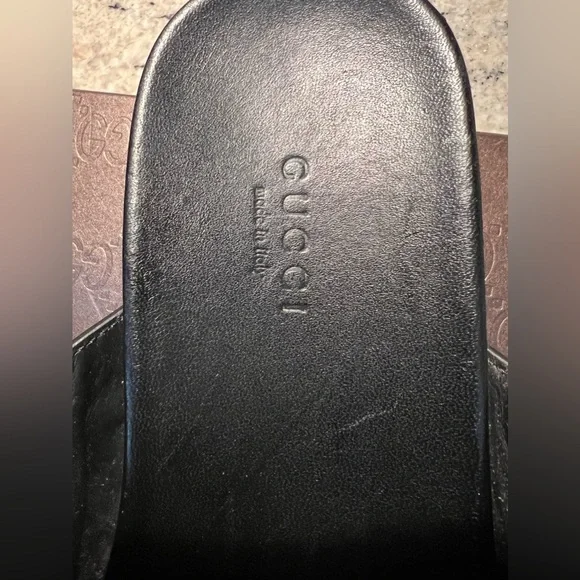 SOLD SOLD Authentic Gucci Vacchetta Austin Nero Sandal - Picture 7 of 16